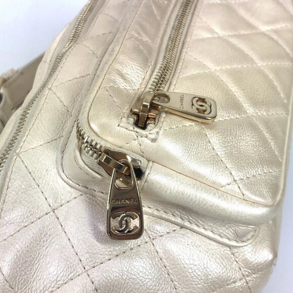 CHANEL Bags Waist Pouch 2WAY Bag Hand Bag CC CC Mark Matelasse Chain Belt Bag - Picture 2 of 16